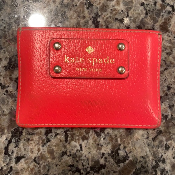 kate spade Accessories Kate Spade Wallet Card Holder Hot Pink And